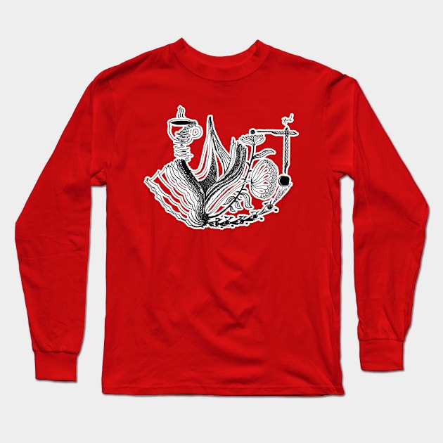 q58 : Thabyscus lauteranensis Long Sleeve T-Shirt by dy9wah